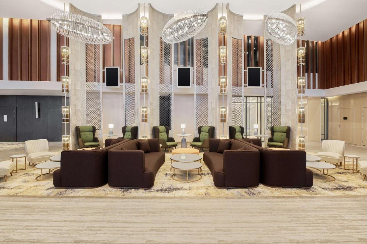 Radisson Blu Hotel Riyadh Convention And Exhibition Center Luaran gambar The lobby of the hotel